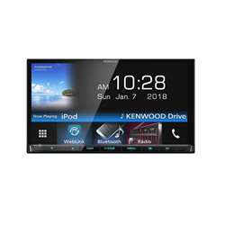 Kenwood AV Receiver with 7.0inch WVGA Superfine View Display DMX7018BT